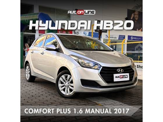 HYUNDAI HB20 1.6 COMFORT PLUS 16V FLEX 4P MANUAL HYUNDAI HB20 1.6 COMFORT PLUS 16V FLEX 4P MANUAL
